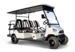 Load image into Gallery viewer, White Bintelli 6 Seater Golf Cart Rental
