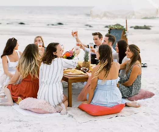 Picnic on the beach